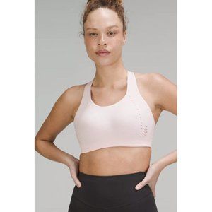 NWT Lululemon Size 32DD Air Support Bra Pink MSRP $98 BRAND NEW w/TAGS